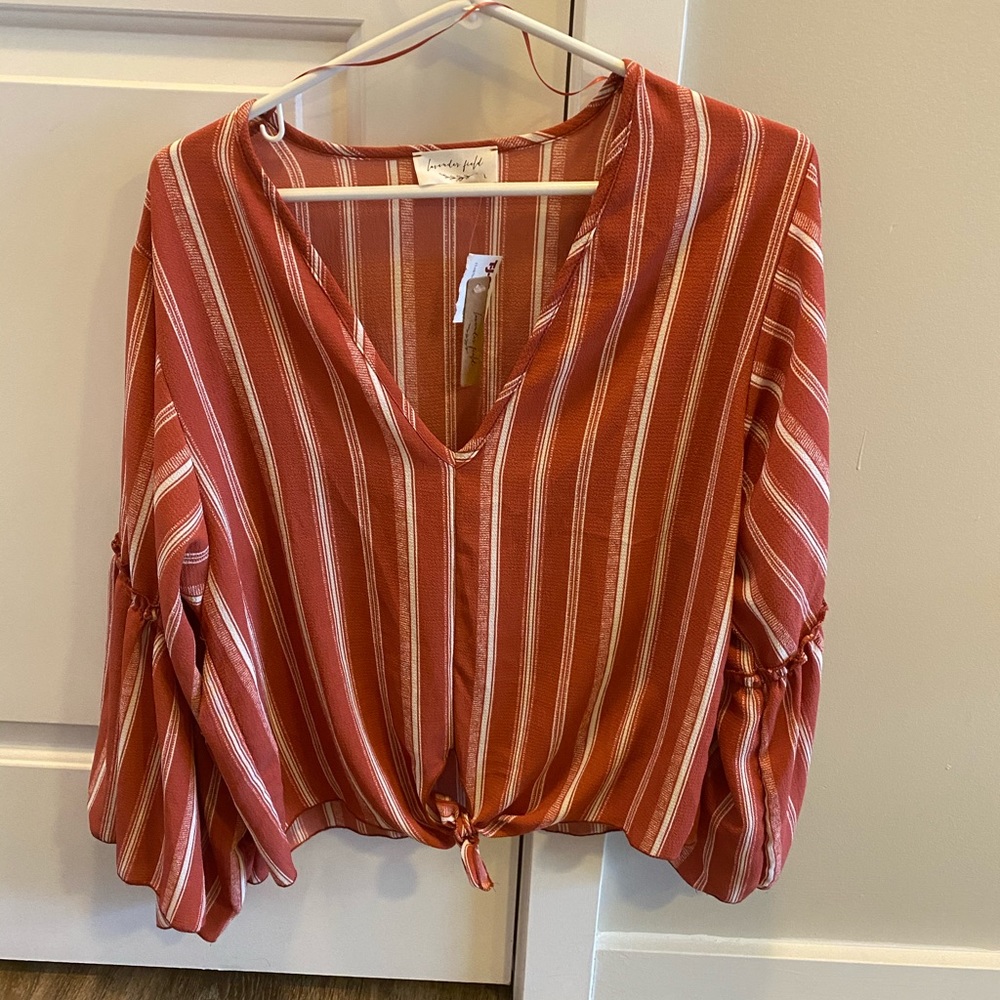 Long sleeve blouse